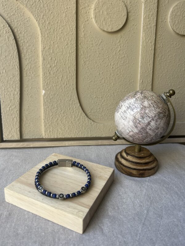 Bracelets en cuir et pierres naturelles – Image 3