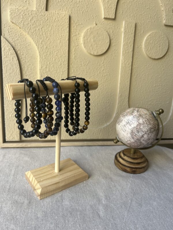Bracelet rond pierres naturelles