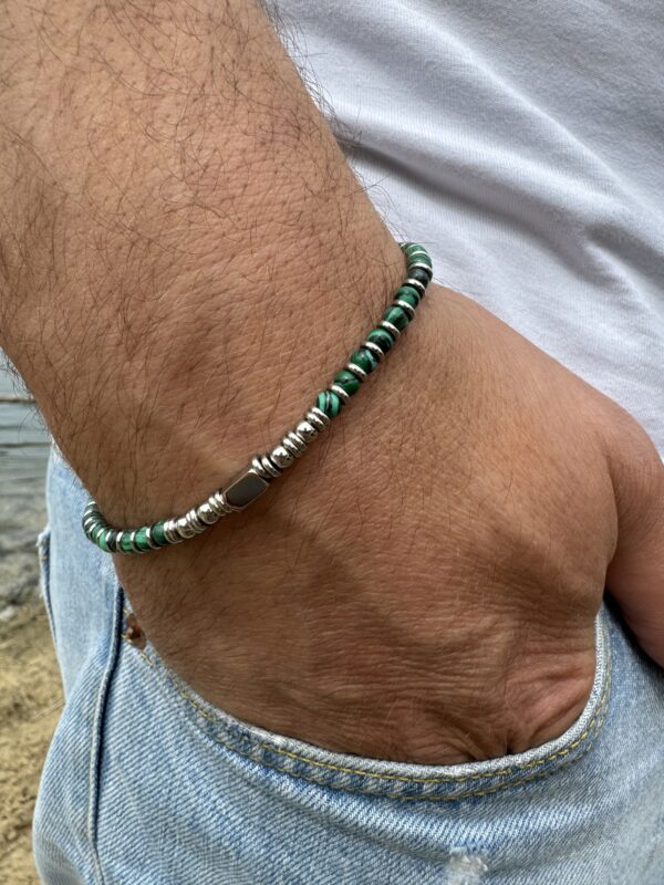 Bracelet fin en pierre naturelle – Image 3