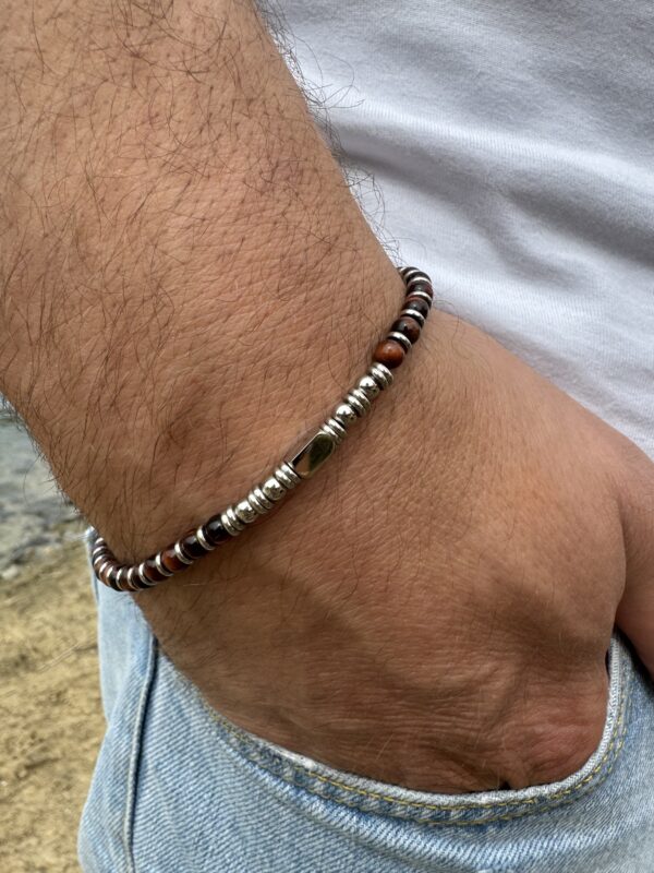Bracelet fin en pierre naturelle – Image 4