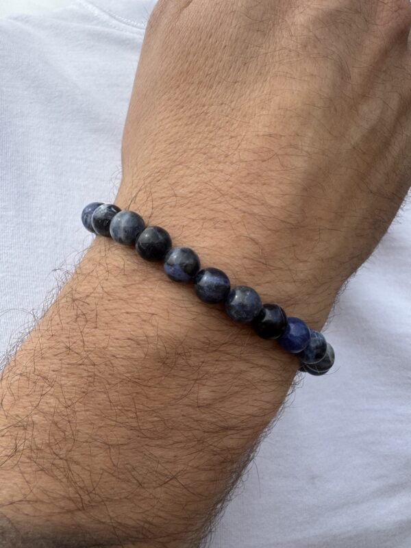 Bracelet pierre ronde en pierre naturelle – Image 6
