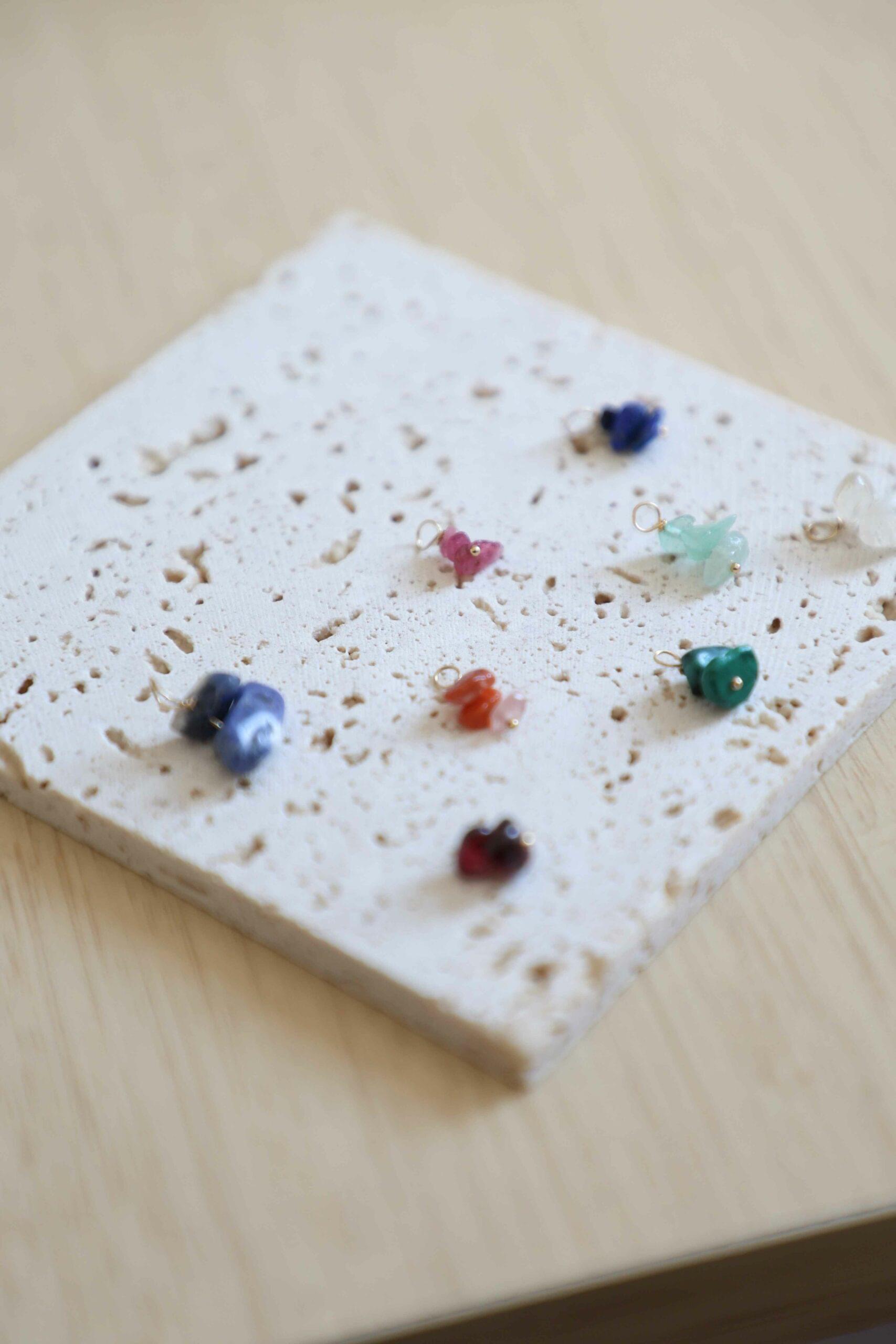 Pendentifs Lauviah pierres naturelles